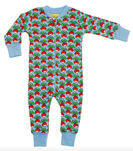 Load image into Gallery viewer, Duns Zipsuit - Radish - Powder Blue