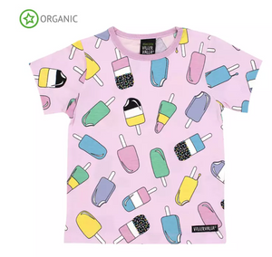 Villervalla Short Sleeve Top - Popsicle - Bloom