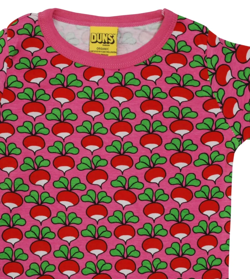 Duns Short Sleeve Top - Azalea Pink Radish