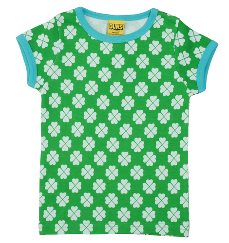 Duns Short Sleeve Top - Green Clover