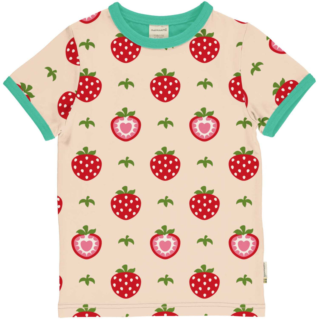 Maxomorra T-shirt - Strawberry