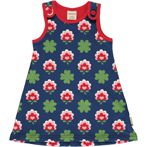 Maxomorra Playdress (pinafore)- Clover