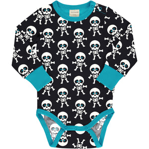 Maxomorra Long Sleeve Body - Skeleton