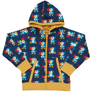 Maxomorra - Reversible Hooded Cardigan - Dodo