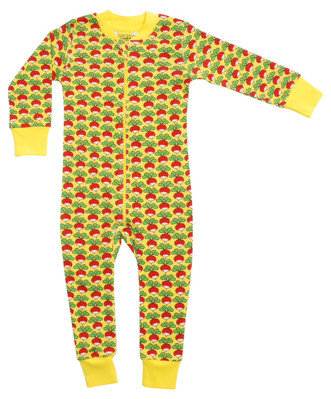 Duns Zipsuit - Radish - Buttercup
