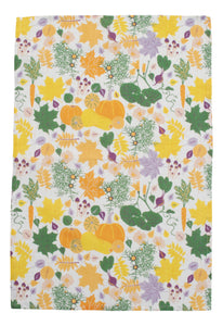 Duns - Teatowel - Fall Flowers