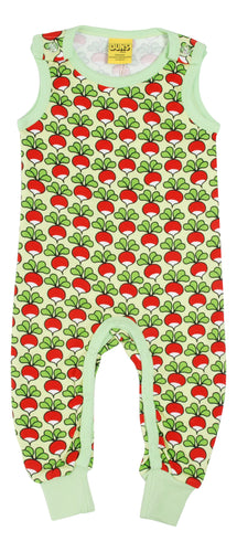 Duns Dungarees -Radish - Paradise Green