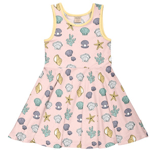 Meyadey - Sleeveless Circle Dress (Twirly) - Salty Shell