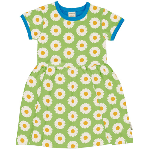 Maxomorra - Short Sleeved Spin Dress - Daisy