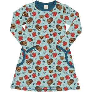 Meyadey Long Sleeve Dress - Beaver Friends