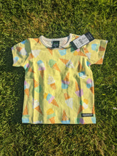 Load image into Gallery viewer, Villervalla Short Sleeve Top - Ice Cream - Light Maize