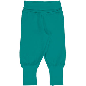 Maxomorra - Rib Pants - Lagoon