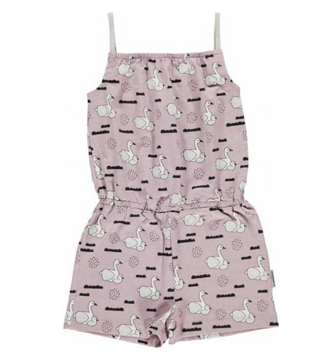 Maxomorra  Swan Pond Summer Jumpsuit - Short