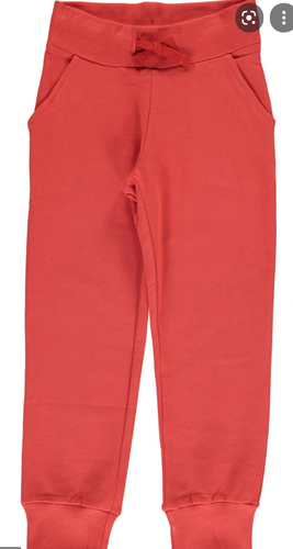 Maxomorra Red Sweatpants