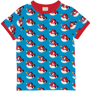 Maxomorra Short Sleeve Top - Anglerfish